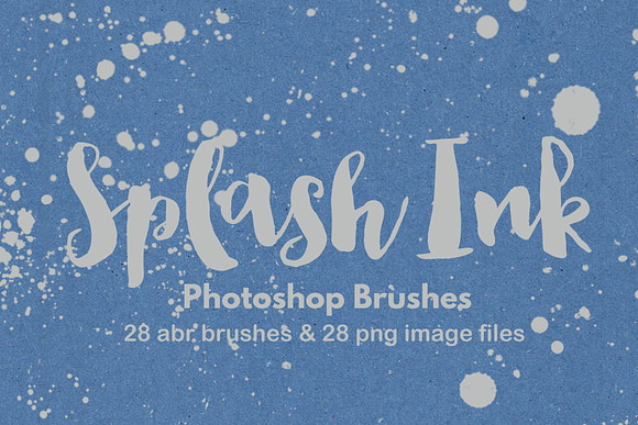 Grunge paint splatter brush set in Add-Ons - product preview 2