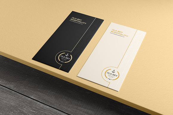 Old Zey Hospitality Trifold ID in Brochure Templates - product preview 3