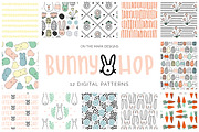 Hoppy Easter Digital Patterns
