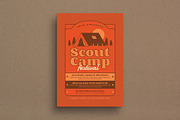 Scout Camp Event Flyer