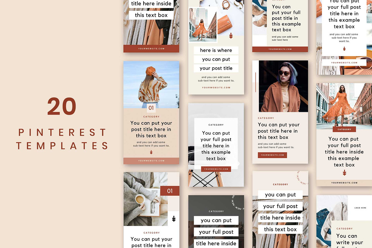Thrive Pinterest Templates in Pinterest Templates - product preview 8