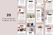 Blogette Pinterest Templates