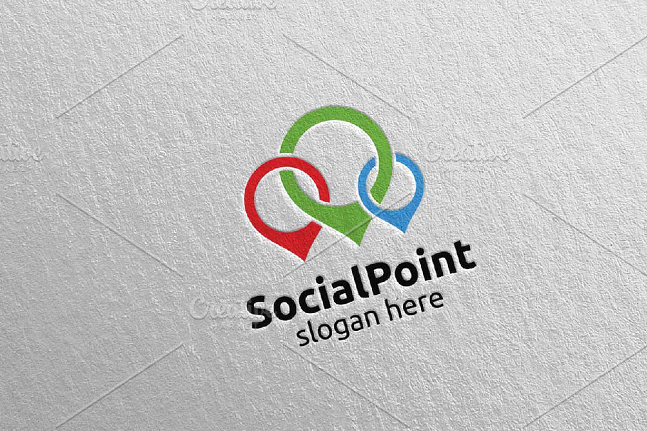 Community and Consulting Logo 1 in Logo Templates - product preview 8