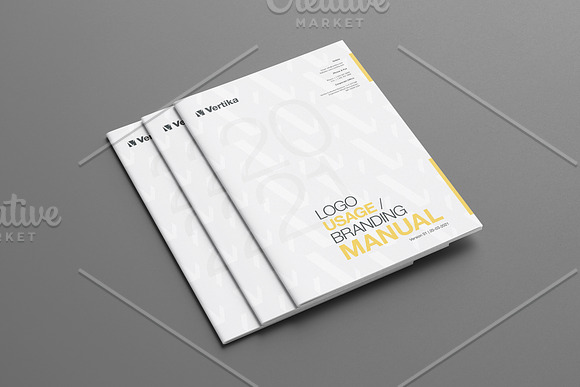 Brand Manual - REAL TEXT in Brochure Templates - product preview 1