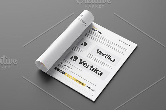 Brand Manual - REAL TEXT in Brochure Templates - product preview 4