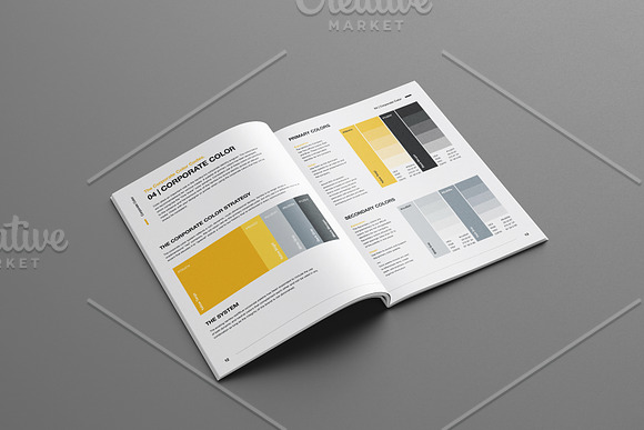 Brand Manual - REAL TEXT in Brochure Templates - product preview 7