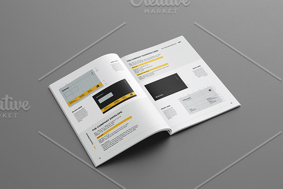 Brand Manual - REAL TEXT in Brochure Templates - product preview 9