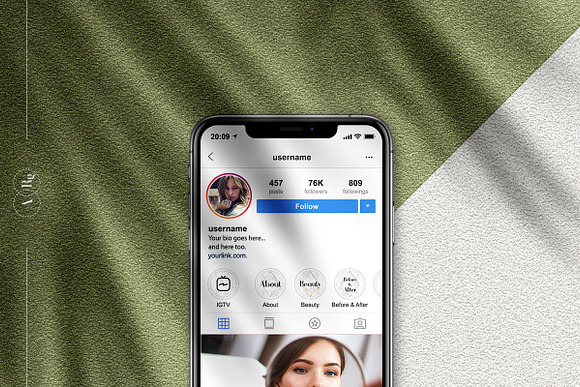 36 Instagram Story highlight covers in Instagram Templates - product preview 2