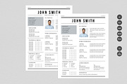 Newspaper Style Resume Template