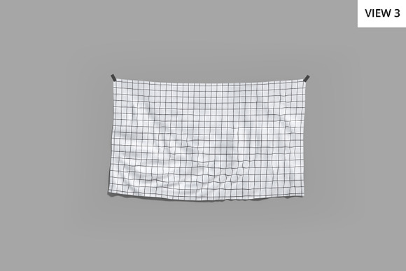 Realistic Flag Mockup in Product Mockups - product preview 7