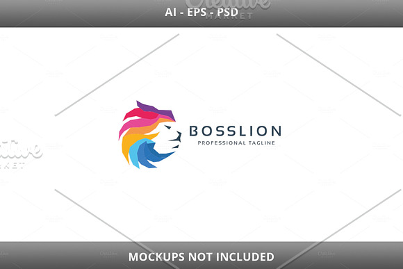 Boss Lion Logo in Logo Templates - product preview 2