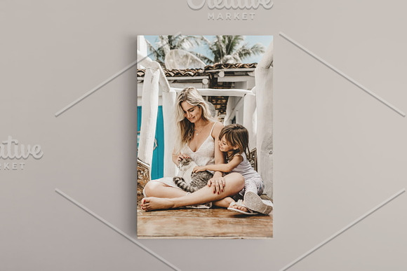 Portrait Canvas Ratio 2x3 Mockup 03 in Print Mockups - product preview 5