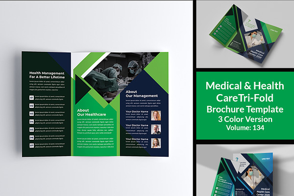 Medical Care Tri-Fold Brochure