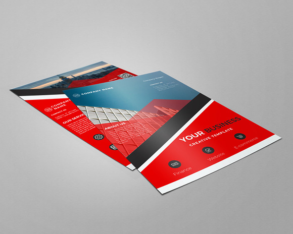 Double-Side Coorporate Flyer Vol.2 in Flyer Templates - product preview 2