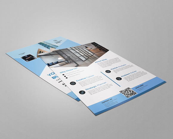 Double-Side Coorporate Flyer Vol.3 in Flyer Templates - product preview 2