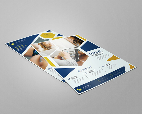 Double-Side Coorporate Flyer Vol.5 in Flyer Templates - product preview 2