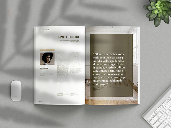 Minimalist Magazine Vol. 1 in Magazine Templates - product preview 4