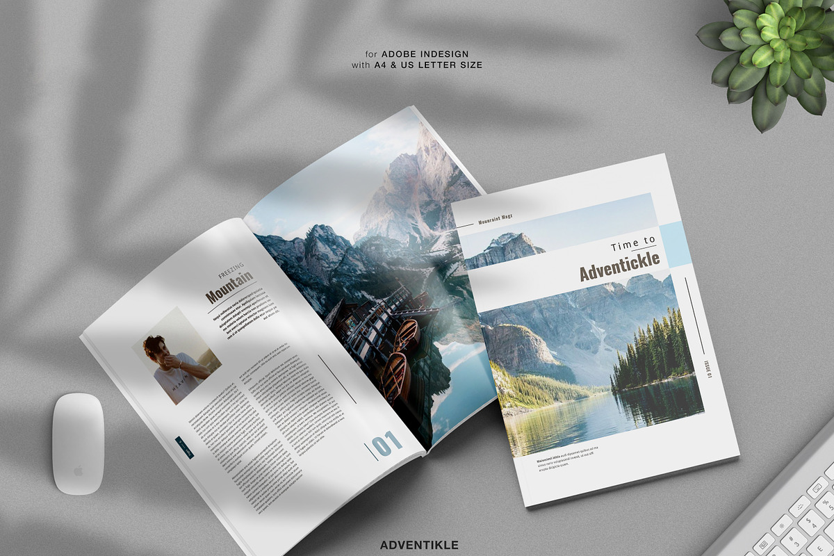 Minimalist Magazine Vol. 3 in Magazine Templates - product preview 8