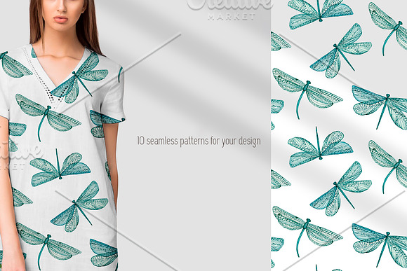 Butterflies charming in Illustrations - product preview 5