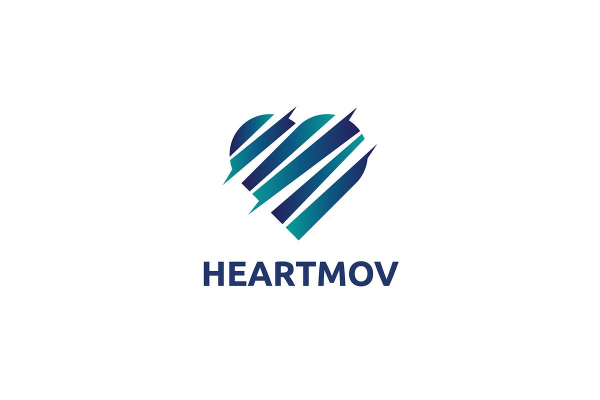 Heart Motion Logo in Logo Templates - product preview 8
