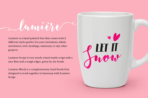 Lumiere Font + Extras in Script Fonts - product preview 4