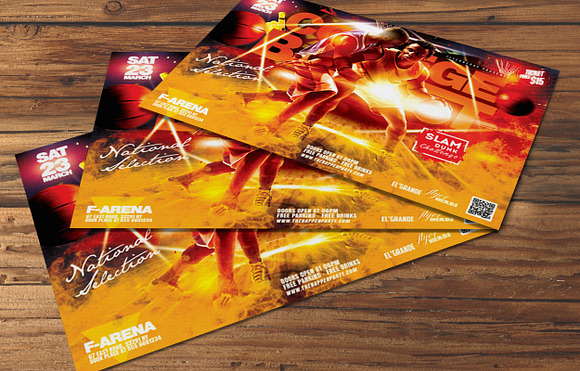 Basketball Flyer in Flyer Templates - product preview 2