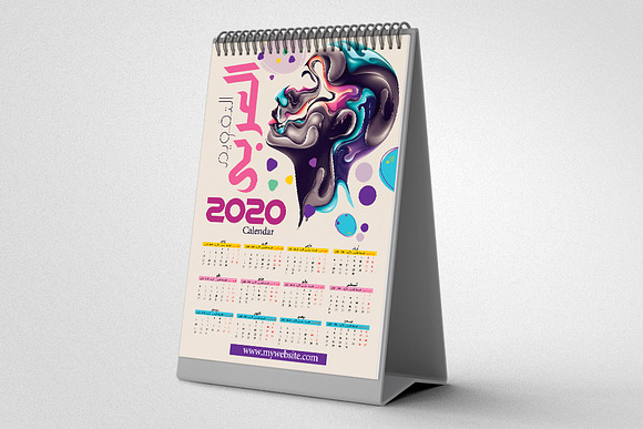 Arabic Calendar Template in Stationery Templates - product preview 1