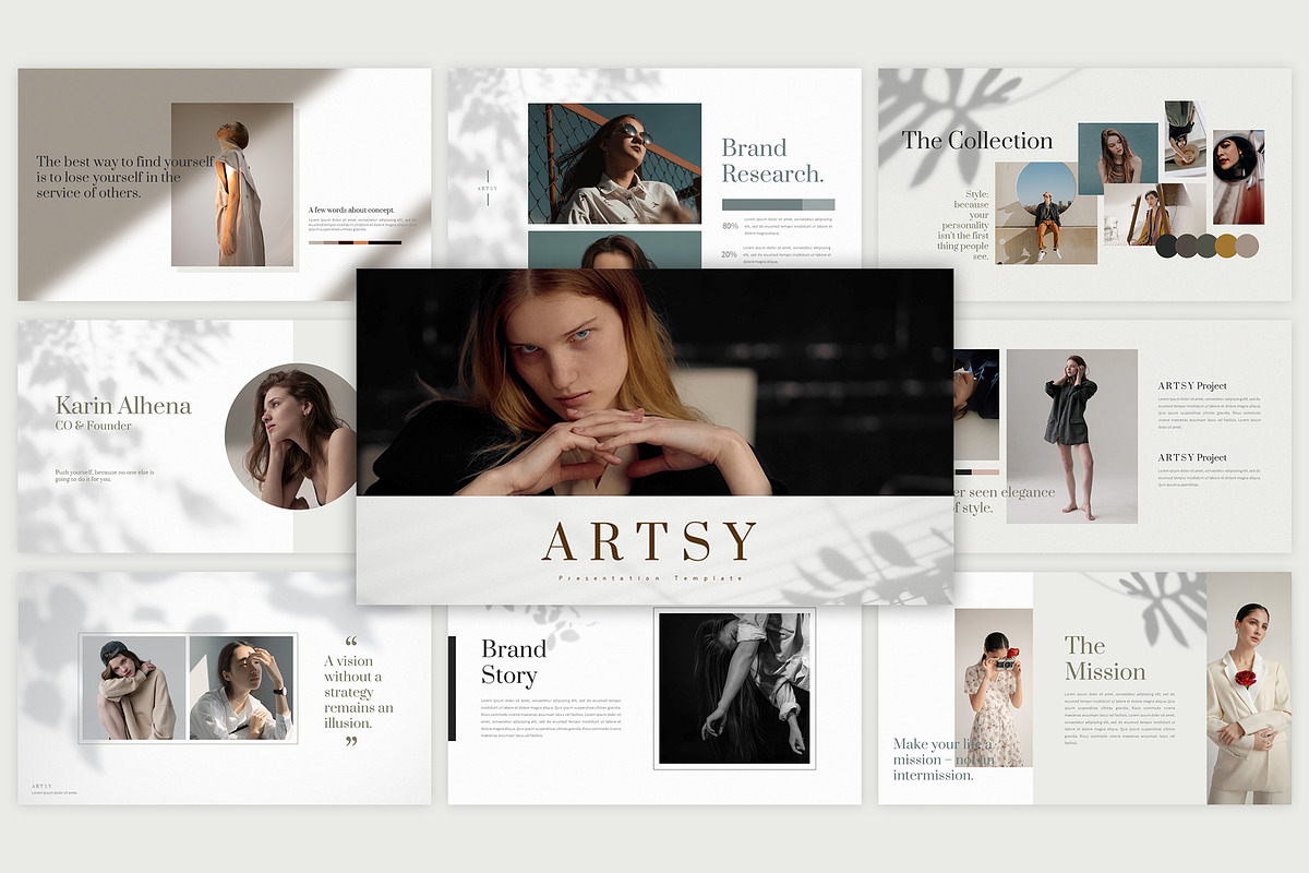 Artsy - Google Slides Template in Google Slides Templates - product preview 8