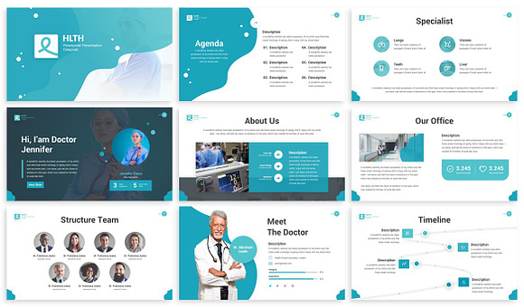 HLTH - Health Powerpoint Template in PowerPoint Templates - product preview 1