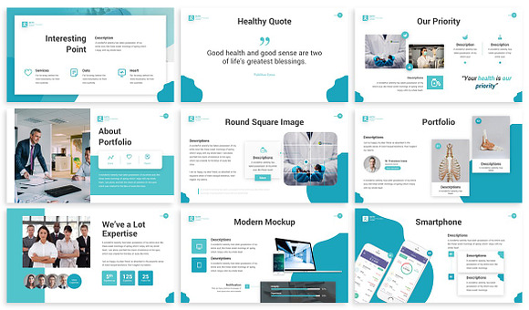 HLTH - Health Powerpoint Template in PowerPoint Templates - product preview 2