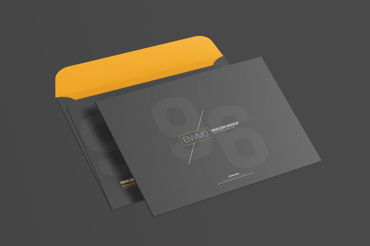 Envelope Mockup - 6x9 Inch in Print Mockups - product preview 8