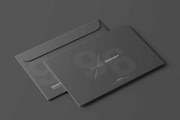 Envelope Mockup - 6x9 Inch in Print Mockups - product preview 9