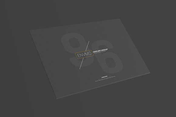 Envelope Mockup - 6x9 Inch in Print Mockups - product preview 12
