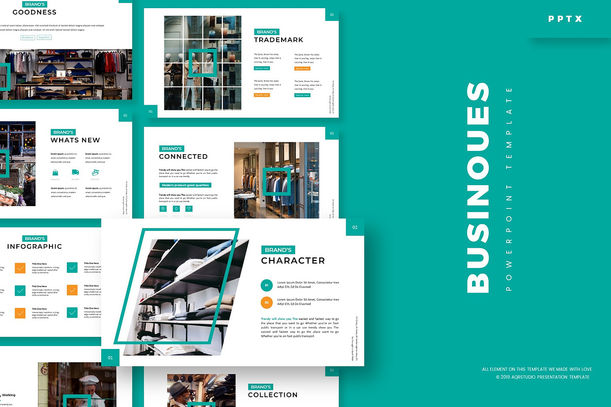 Businoues - Powerpoint Template in PowerPoint Templates - product preview 8