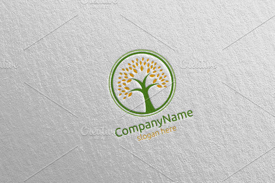 Tree Digital Financial Logo 2 in Logo Templates - product preview 8