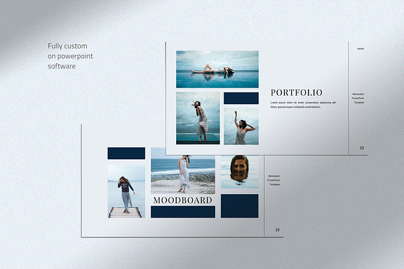 Harith - Minimalist Presentation in PowerPoint Templates - product preview 1