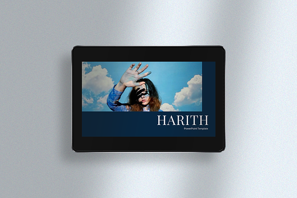 Harith - Minimalist Presentation in PowerPoint Templates - product preview 2