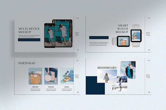 Harith - Minimalist Presentation in PowerPoint Templates - product preview 6