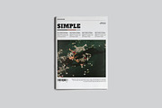 A5 Simple Magazine Template