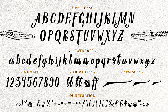 Monster - custom vintage font in Blackletter Fonts - product preview 1