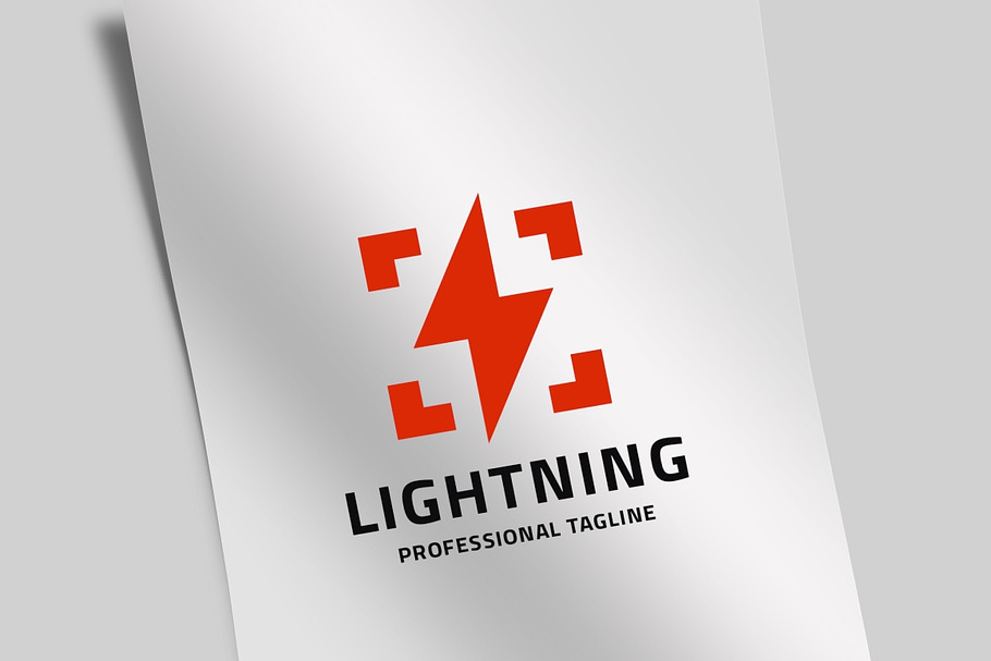 Lightning Logo in Logo Templates - product preview 8