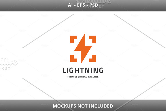 Lightning Logo in Logo Templates - product preview 2