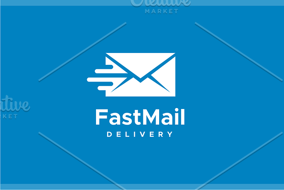 Fast Mail Logo in Logo Templates - product preview 1