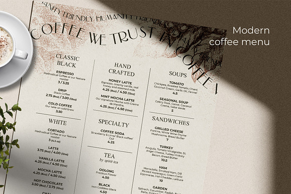 Coffee Menu in Templates - product preview 2