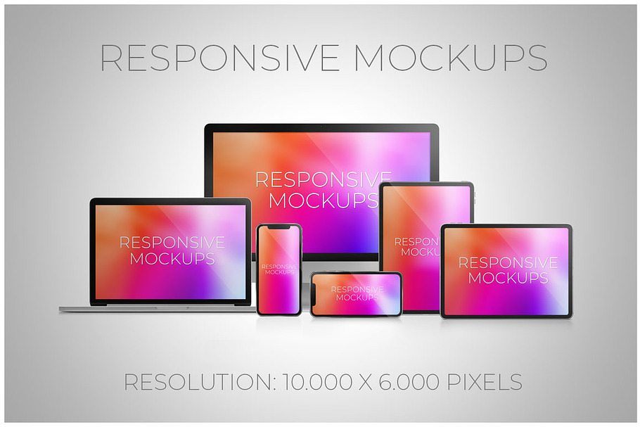 Responsive design mockups in Mobile & Web Mockups - product preview 8