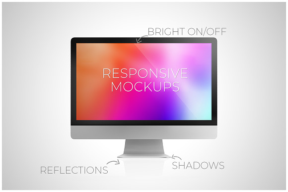 Responsive design mockups in Mobile & Web Mockups - product preview 3