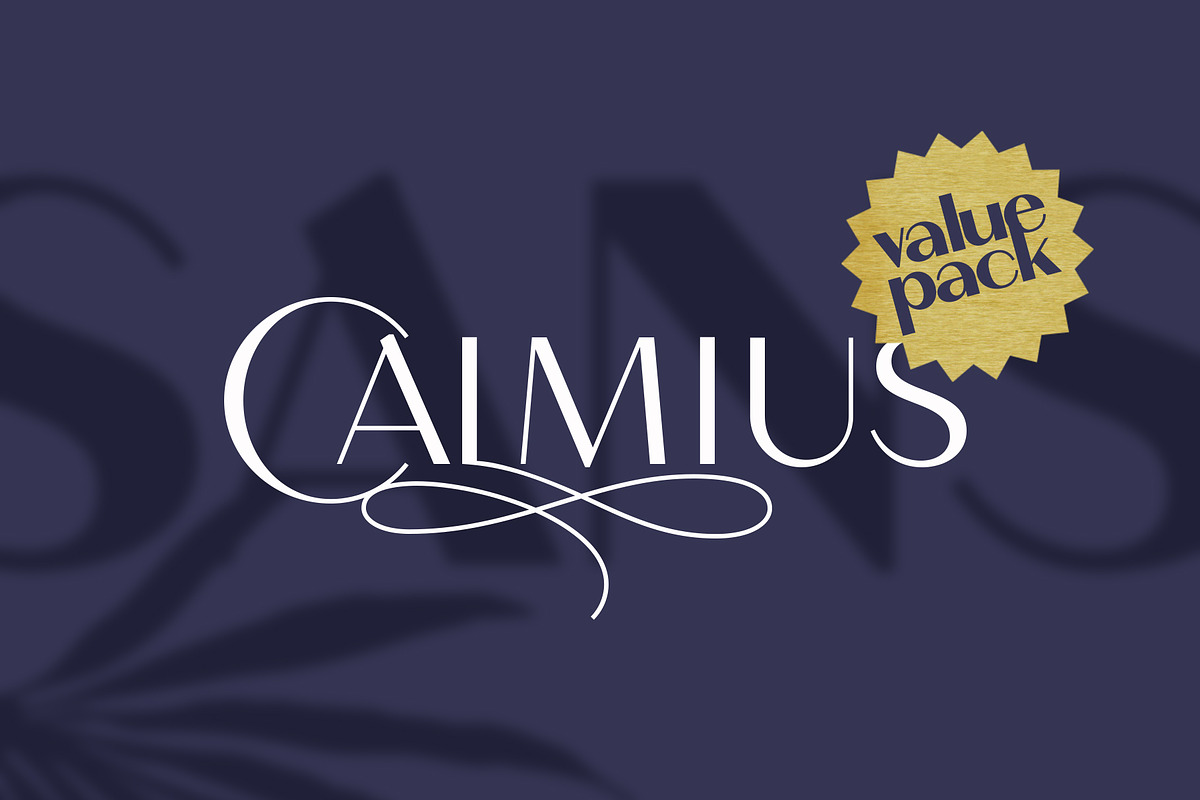 Calmius Sans in Sans-Serif Fonts - product preview 8