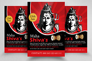 Maha Shivrati Hindu Event Flyer