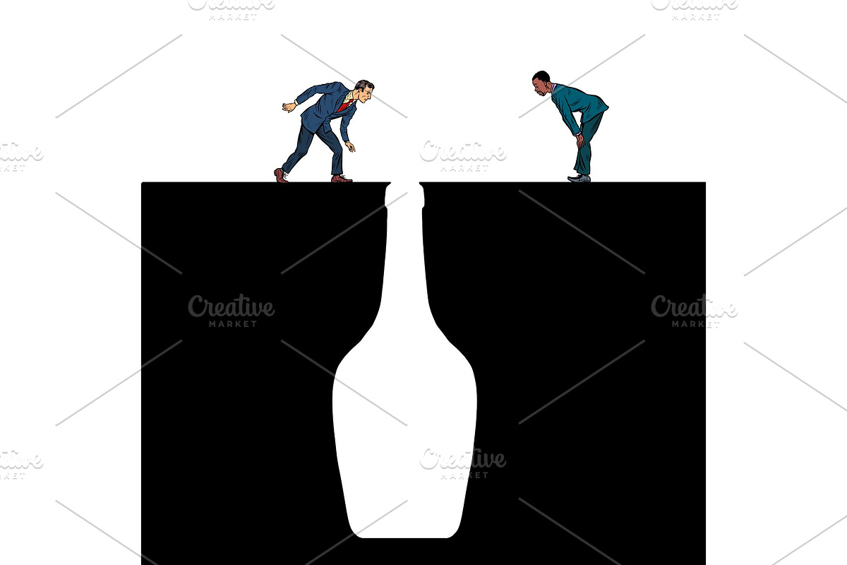 Alcoholics look into the bottle in Illustrations - product preview 8