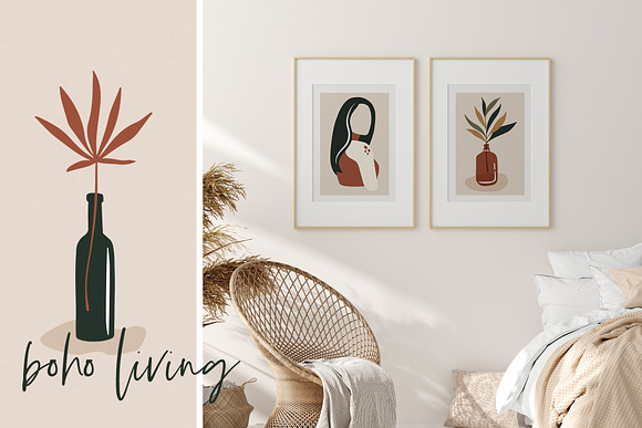 Abstract Portraits & Elements in Illustrations - product preview 5